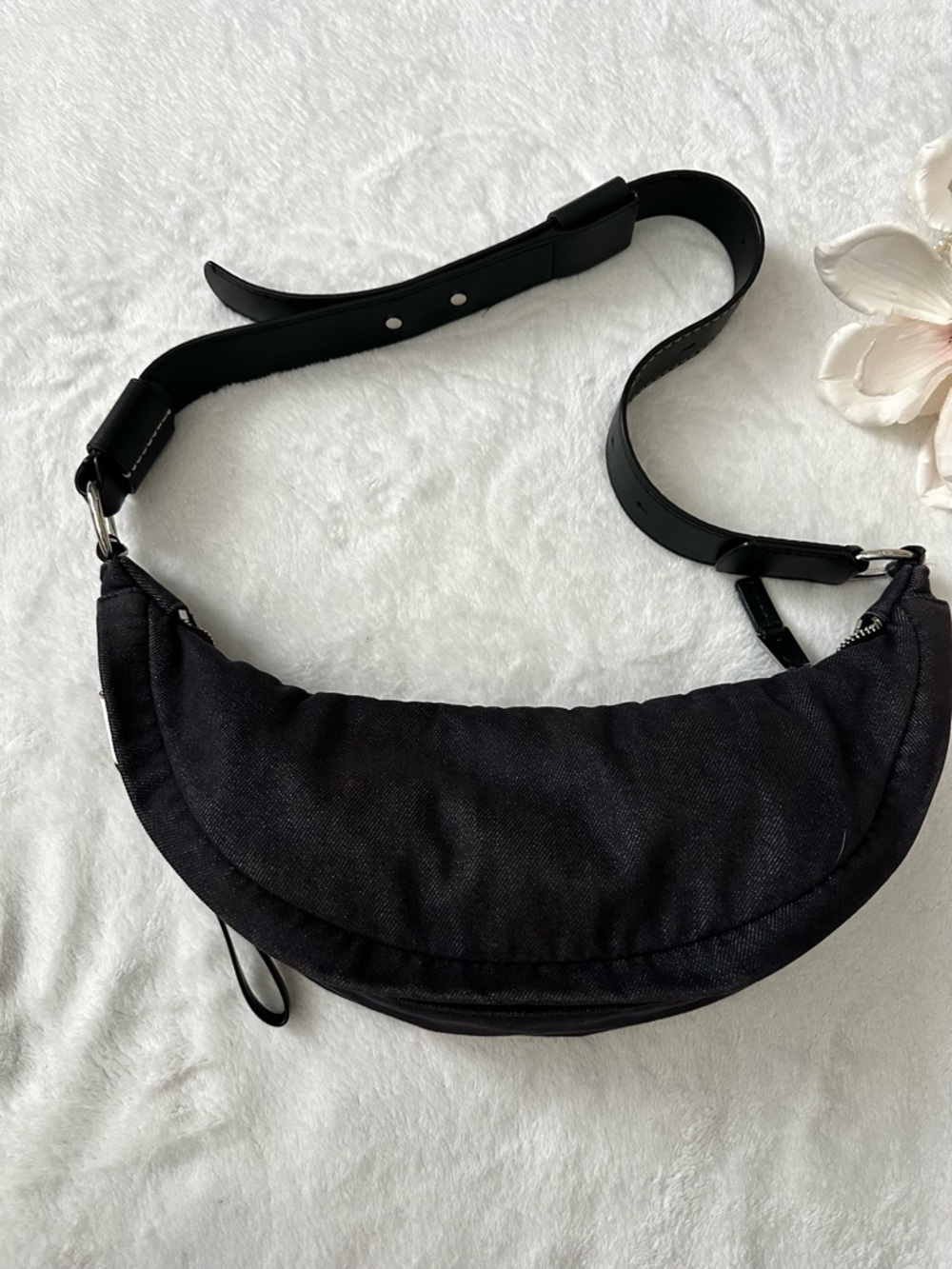 Proenza Schouler White Label Denim Stanton Sling Bag - Picture 2 of 16